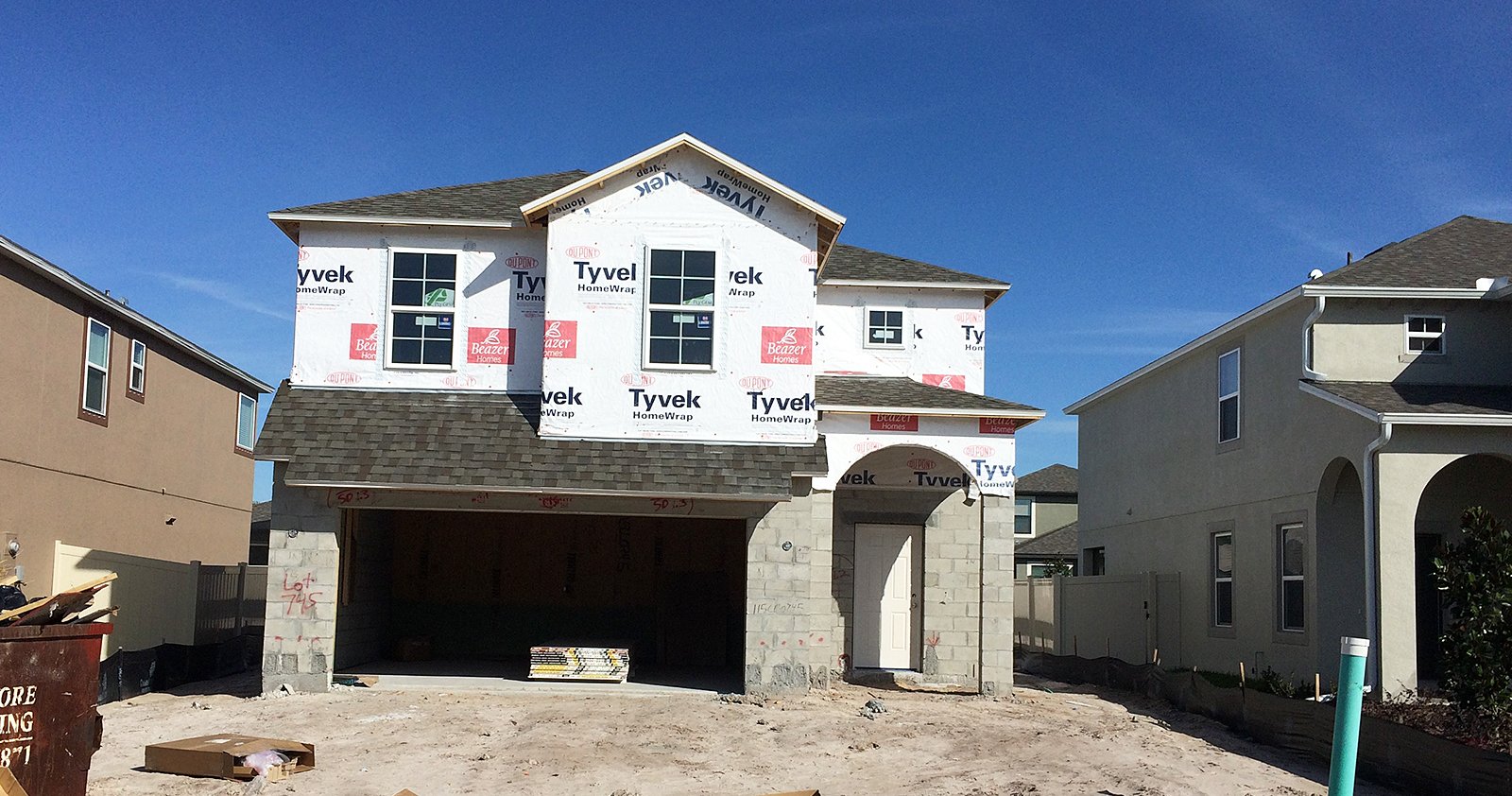Building materials manufacturing firms - hot housing market