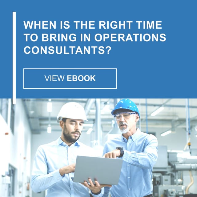 Right Time to Bring in Operations Consultants eBook CTA