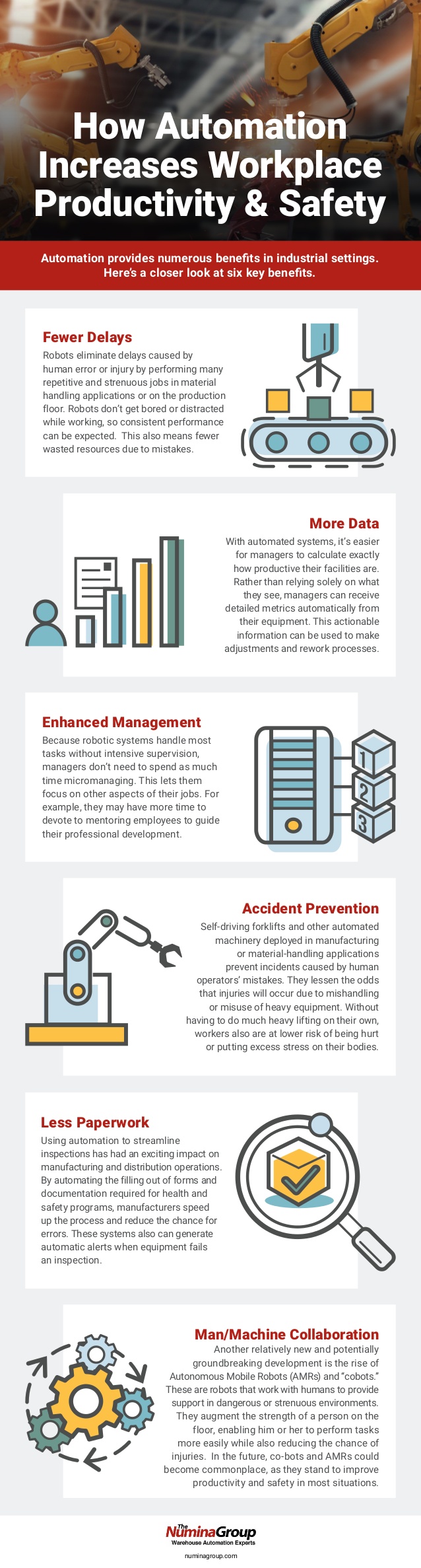 How to Increase Productivity and Safety with Workplace Automation