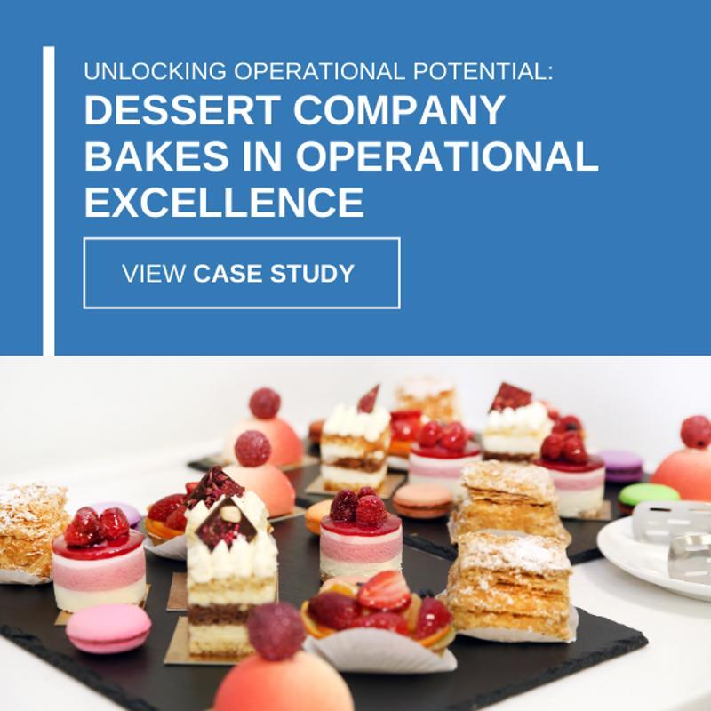 Unlocking operational potential: Dessert company bakes in operational excellence