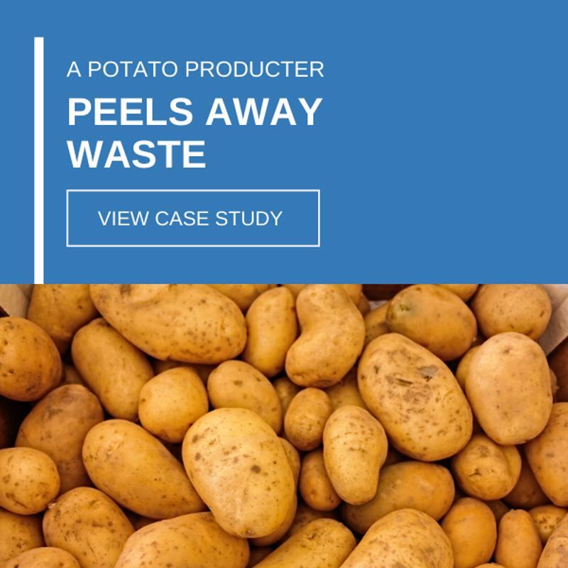 A potato producer peels away waste case study