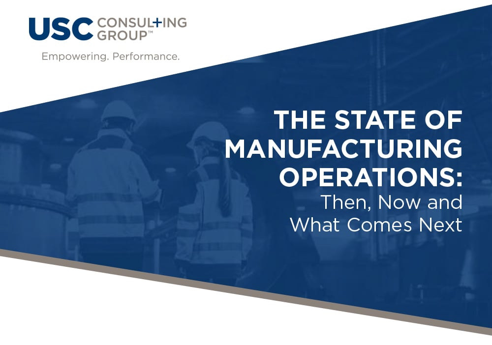 The State of Manufacturing Operations Cover