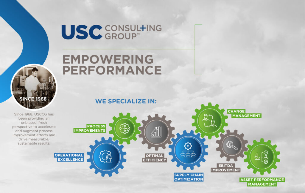 USC Consulting Group has been empowering the performance of our clients for more than 50 years. Here's how we improve your process improvement efforts.